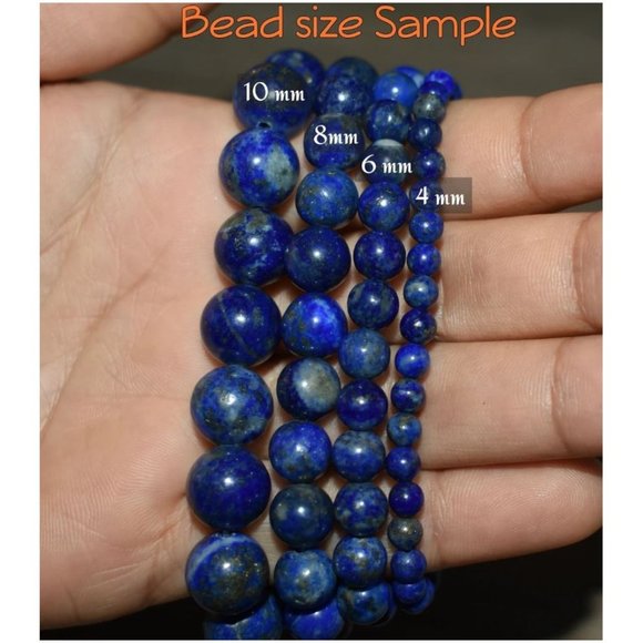 10mm Rose Quartz Beaded Stretch Bracelet - Picture 8 of 11